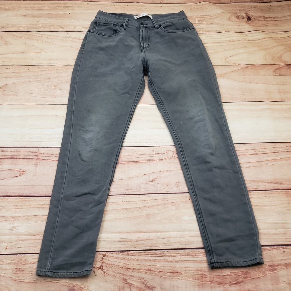 Levi's Skinny‎ Slouch Jeans Boys 16REG Gray Wash Denim Casual Everyday Kids